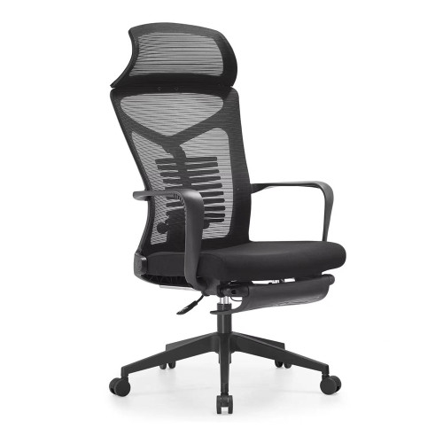 Wholesale Custom Mesh Executive Office Chair with Footrest For Home Office | Perfect for OEM, ODM Services