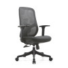 Customizable Modern Swivel Office Task Chair - Mesh Design with Adjustable Armrests for Commercial Spaces