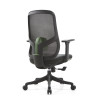 Customizable Modern Swivel Office Task Chair - Mesh Design with Adjustable Armrests for Commercial Spaces