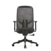 Customizable Modern Swivel Office Task Chair - Mesh Design with Adjustable Armrests for Commercial Spaces