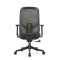 Customizable Modern Swivel Office Task Chair - Mesh Design with Adjustable Armrests for Commercial Spaces