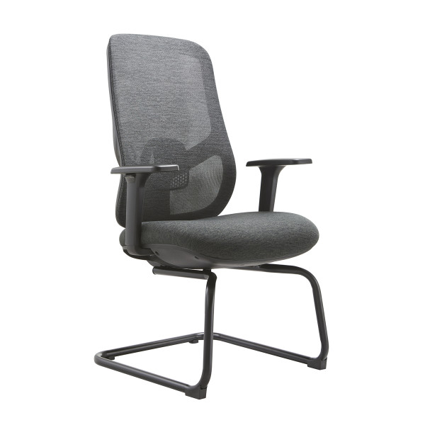 Comfortable Conference Chair - Mesh Fabric Office Reception & Meeting Chair with Steel Frame Ideal for Distributors & Wholesalers