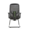 Comfortable Conference Chair - Mesh Fabric Office Reception & Meeting Chair with Steel Frame Ideal for Distributors & Wholesalers