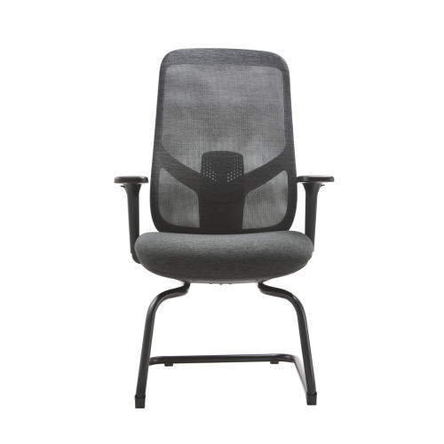 Comfortable Conference Chair - Mesh Fabric Office Reception & Meeting Chair with Steel Frame Ideal for Distributors & Wholesalers