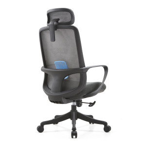 Wholesale Modern High Back Swivel Executive Office Chair with Ergonomic Mesh Headrest Material Adjustable Features
