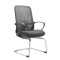Modern Conference Office Chair | Chrome Tube And Mesh Feature Fabric Material Design | Mesh Chair For Meeting Room Use