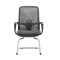 Modern Conference Office Chair | Chrome Tube And Mesh Feature Fabric Material Design | Mesh Chair For Meeting Room Use