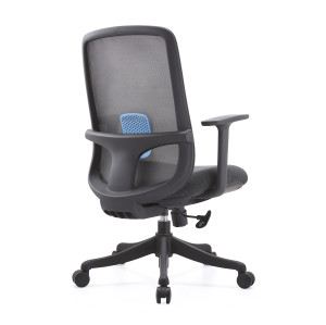 Task Office Chair  | Middle Back Lumbar Support Luxury Swivel Chair Minimalist Lift Swivel Design Mesh Fabric Wholesale