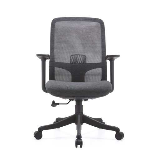 Task Office Chair  | Middle Back Lumbar Support Luxury Swivel Chair Minimalist Lift Swivel Design Mesh Fabric Wholesale