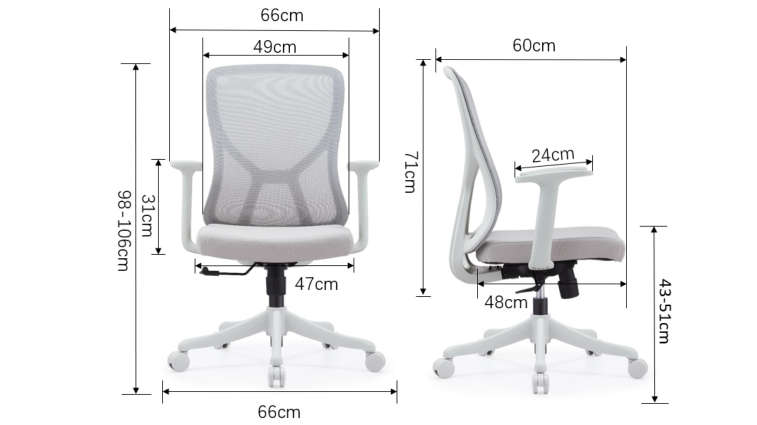 adjustable office task chair