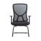 Modern Mesh Conference Chair | Armrest Meeting Chair for Waiting Room Without Castor Design Supplier