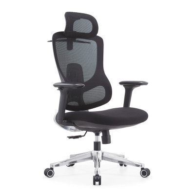 Wholesale Luxury High Back Office Chair Adjustable Ergonomic Mesh Executive Seat with Lumbar Support Modern Design Fabric