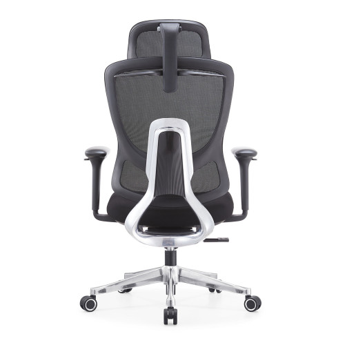 Wholesale Luxury High Back Office Chair Adjustable Ergonomic Mesh Executive Seat with Lumbar Support Modern Design Fabric