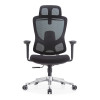 Wholesale Luxury High Back Office Chair Adjustable Ergonomic Mesh Executive Seat with Lumbar Support Modern Design Fabric