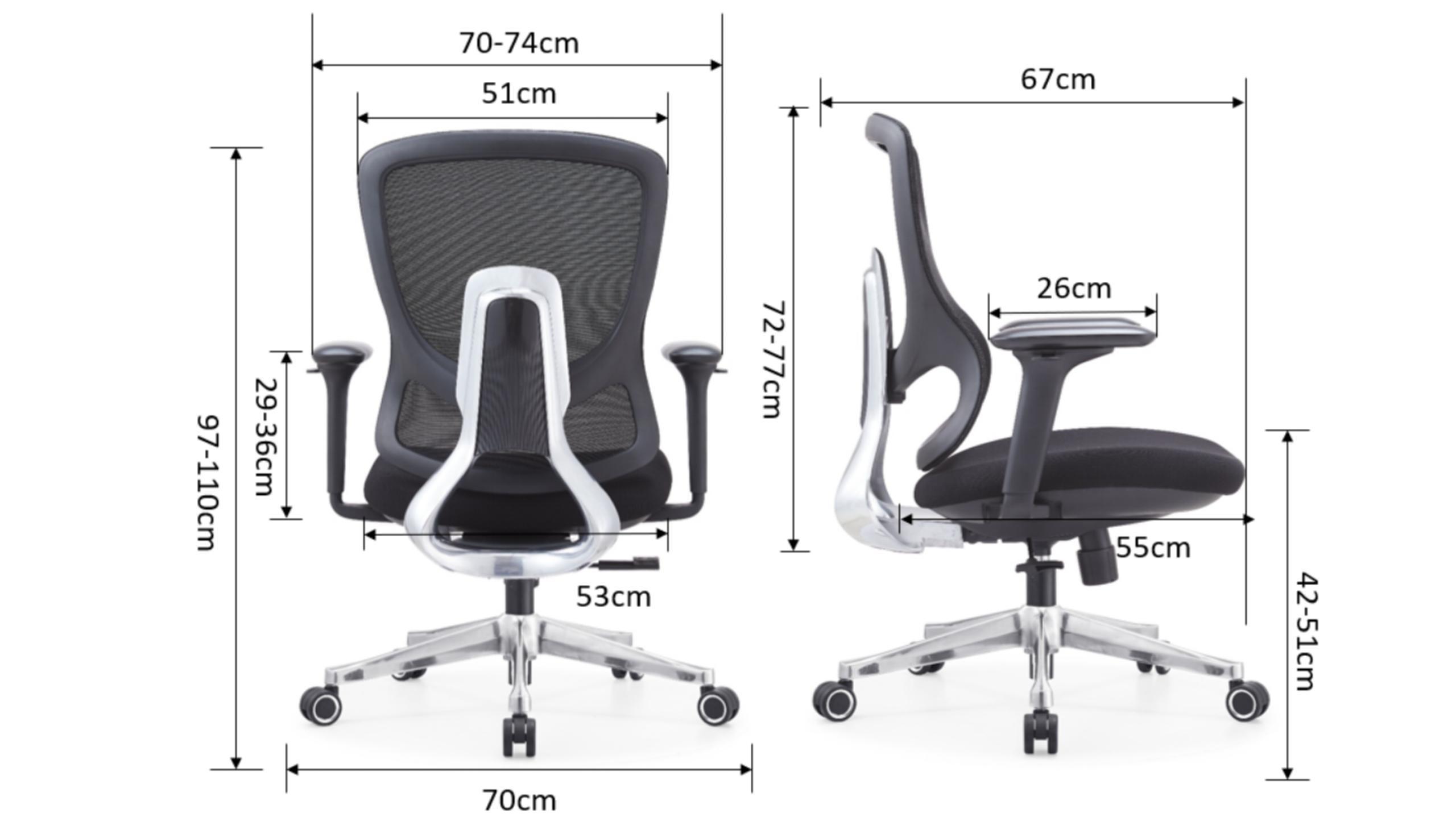 adjustable office task chair