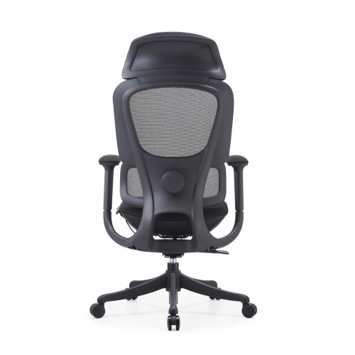 Wholesale Modern Luxury Ergonomic Office Chairs - Executive Inclining Chair Featuring Footrest Design for Home Offices | OEM and ODM Services