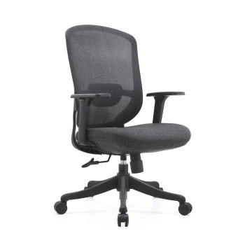 Wholesale Modern Home Office Task Chair - Mesh Seat Swivel with Adjustable Armrests for Office Users