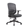 Wholesale Modern Simple Home Office Task Chair - Mesh Seat Swivel with Adjustable Armrests for Office Users | OEM & ODM Available