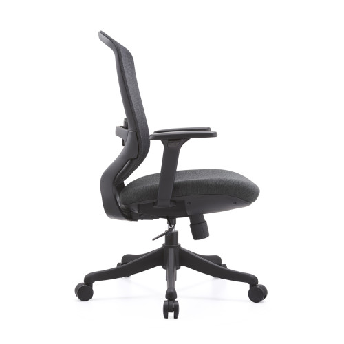 Wholesale Modern Simple Home Office Task Chair - Mesh Seat Swivel with Adjustable Armrests for Office Users | OEM & ODM Available