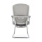Adjustable Armrest Modern Mesh Conference Chair with Chrome Base for Living or Meeting Room Use