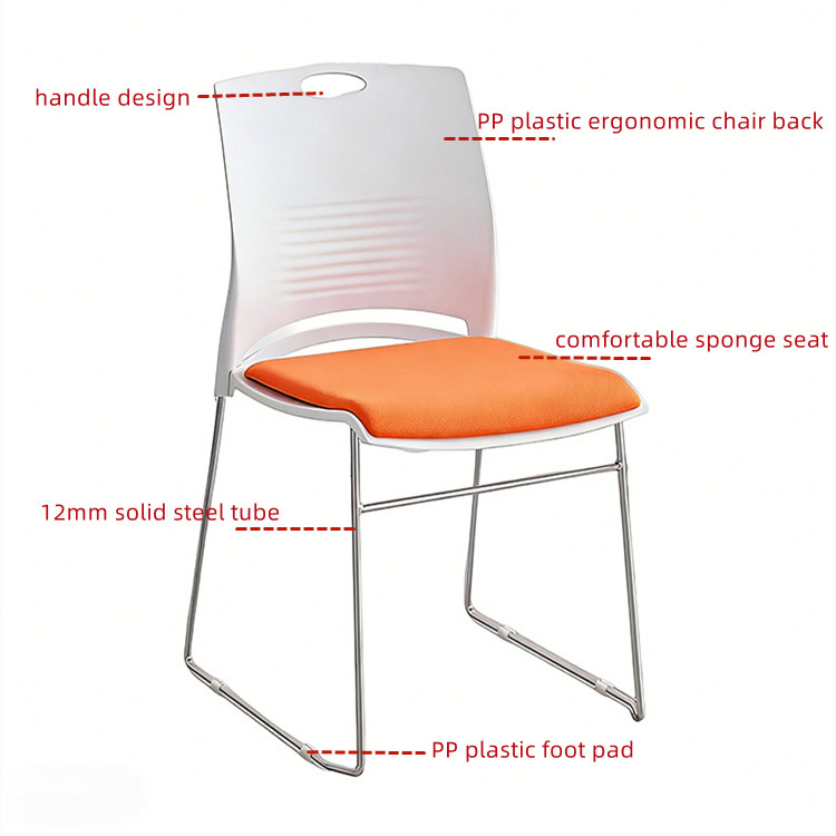 plastic training office chair