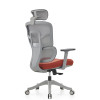 Gray comfortable chair | Ergonomic Swivel Chair With Lumbar Support For Office Supplier