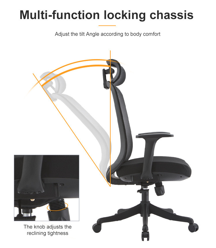 ergonomic office executive chair function