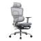 High Back Gray Ergonomic Mesh Office Chair with Footrest - Ideal Solution for Home Offices Wholesale