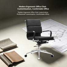 Custom Office Chairs: Castor and Material Design with Flexible MOQ from Y&F Furniture