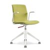 Adjustable Swivel Fabric Training Office Chair With Armrest For Conference & Classroom Bulk Order