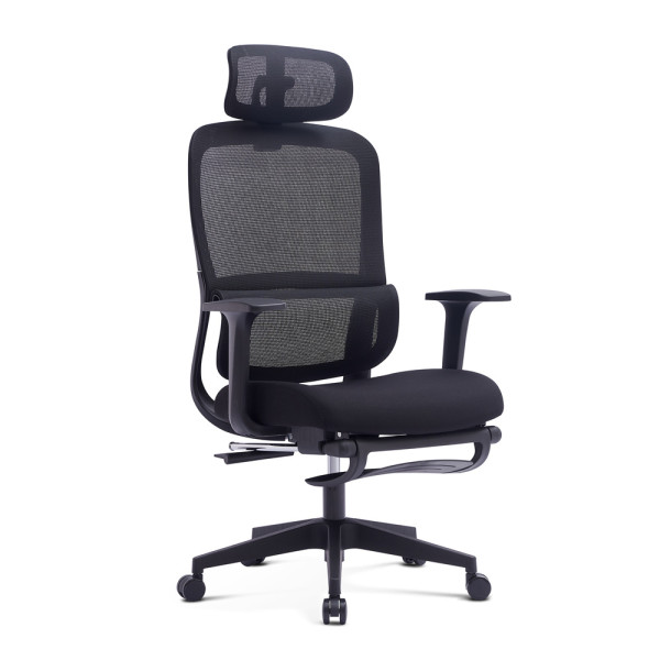 Ergonomic Mesh Office Chair With Footrest | High Back Executive Desk Chair For Office Bulk Project