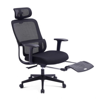Ergonomic Mesh Office Chair With Footrest | High Back Executive Desk Chair For Office Bulk Project