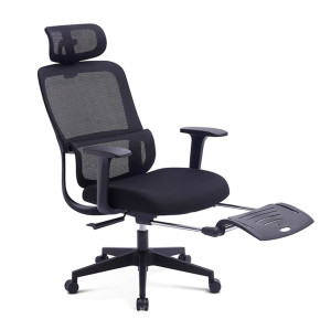 Ergonomic Mesh Office Chair With Footrest | High Back Executive Desk Chair For Office Bulk Project