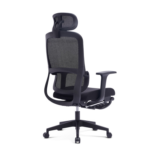 Ergonomic Mesh Office Chair With Footrest | High Back Executive Desk Chair For Office Bulk Project