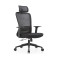 Ergonomics High Back Mesh Chair | Adjustable Headrest Executive Office Chair With Swivel Design