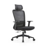Ergonomics High Back Mesh Chair | Adjustable Headrest Executive Office Chair With Swivel Design