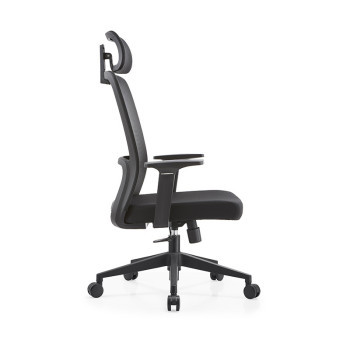 Ergonomics High Back Mesh Chair | Adjustable Headrest Executive Office Chair With Swivel Design