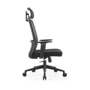 Ergonomics High Back Mesh Chair | Adjustable Headrest Executive Office Chair With Swivel Design