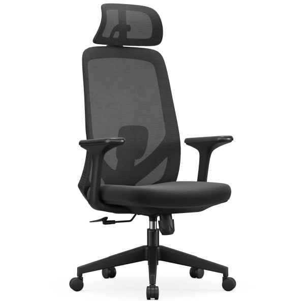 High Back Mesh Manager Office Chair | Adjustable Ergonomic Swivel Executive Chair for Office Project Wholesale