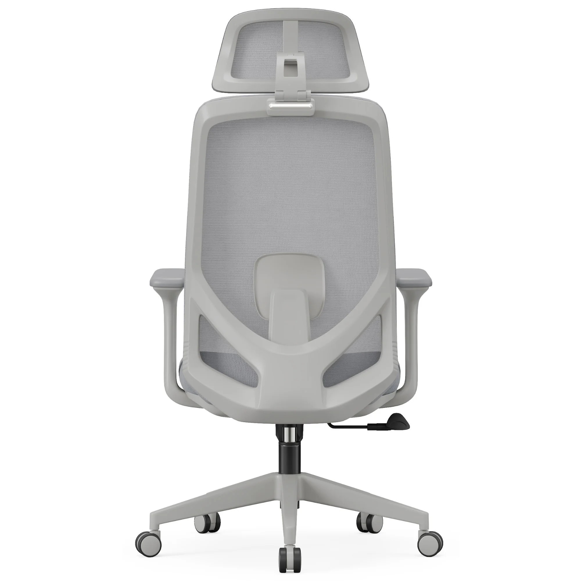 gray mesh executive office chair