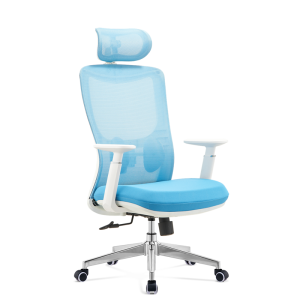 Büro-Netzstuhl mit hoher Rückenlehne | Liegestuhl mit Kopfstütze für den Bürogroßhandel (YF-A613-1)