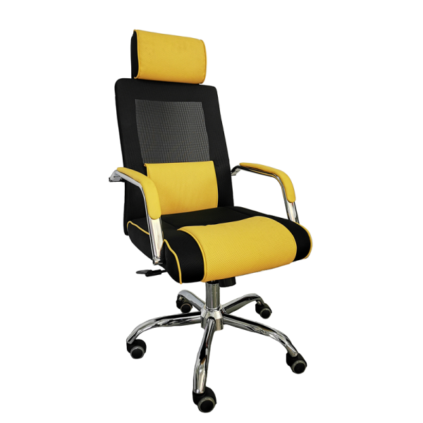 Ergonomic Mesh Executive Chair | Adjustable Swivel Chair with Armrest Design For Office Supplier