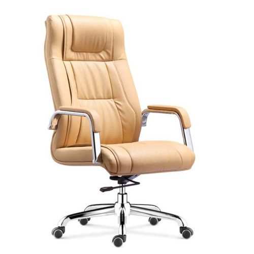 Wholesale Leather Ergonomic Executive Chair with  Armrests & Base - Perfect for Office Environments