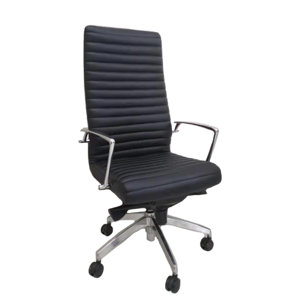 Black High Back Executive Chair| Ergonomic chair with Armrests for Offices Supplier