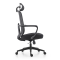 Wholesale Black Mesh Executive Chair | Ergonomic Swivel Chair with Armrests for Office Solutions | OEM & ODM Available