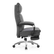 OEM & ODM Wholesale Adjustable PU Leather Executive Office Chairs Comfortable Ergonomic Design for Home Office
