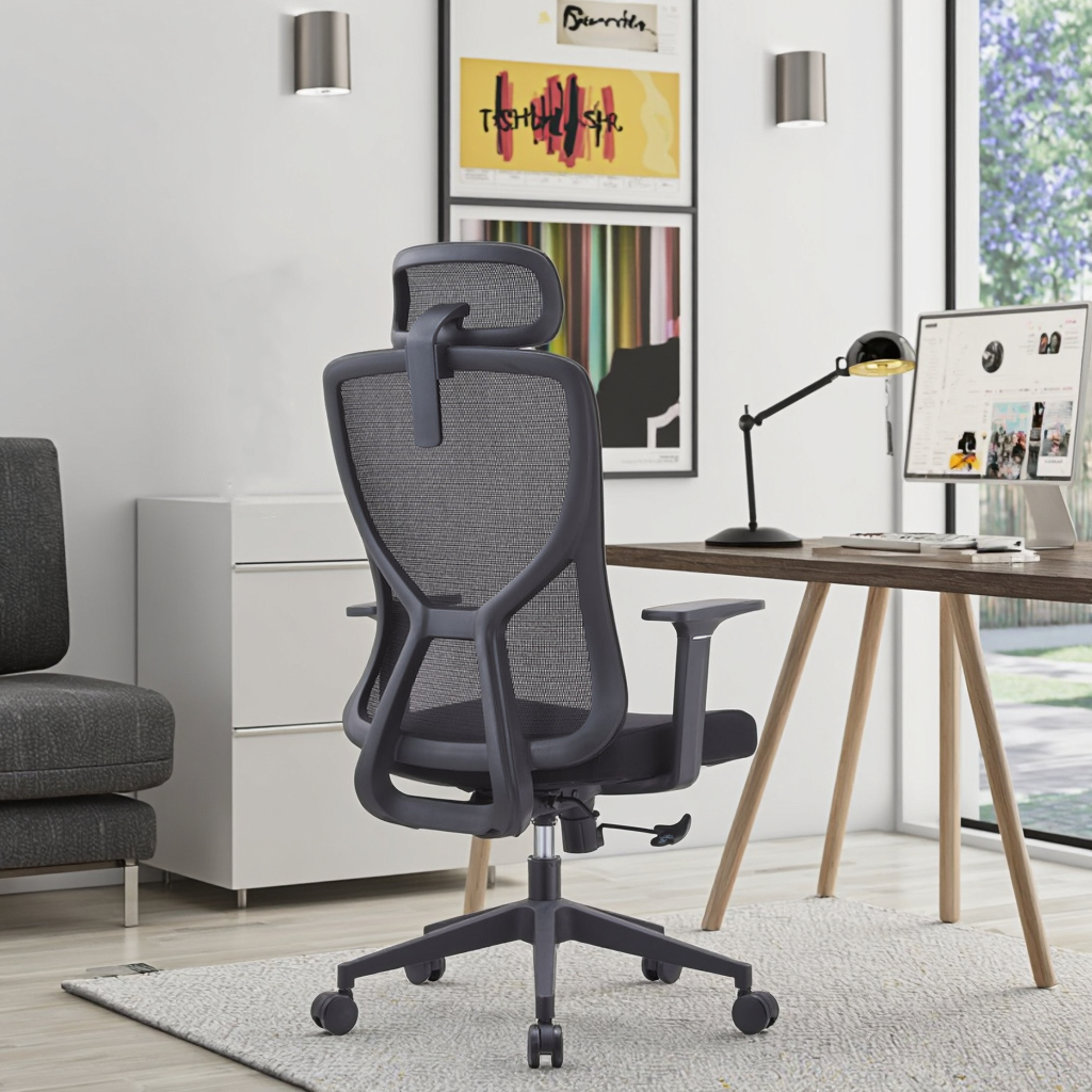 height adjustable office executive chair