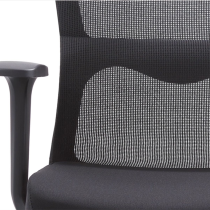 Ergonomic Mesh Middle Back Conference Chair With Metal Frame for Home Office Meeting Rooms  Use Supplier