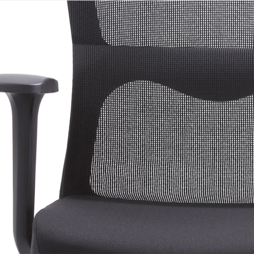 Ergonomic Mesh Middle Back Conference Chair With Metal Frame for Home Office Meeting Rooms  Use Supplier