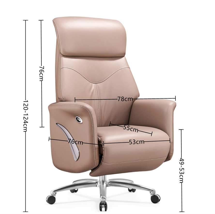 height adjustable office executive chair